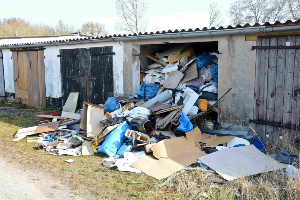 Aufgeräumter, leerer Wohnraum mit Tageslicht nach einer abgeschlossenen Räumung